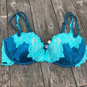 Teal bra